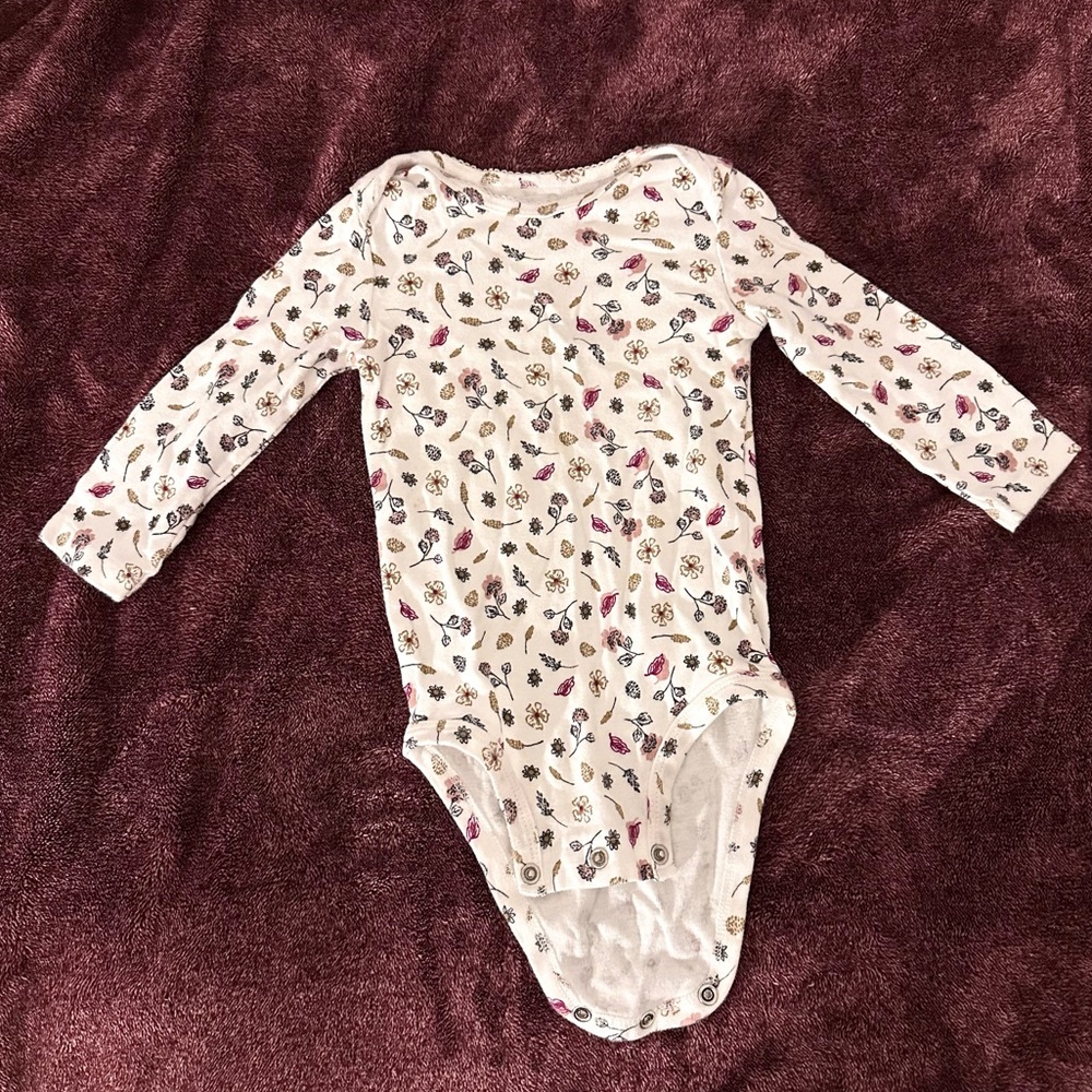 Carters Floral Longsleeve